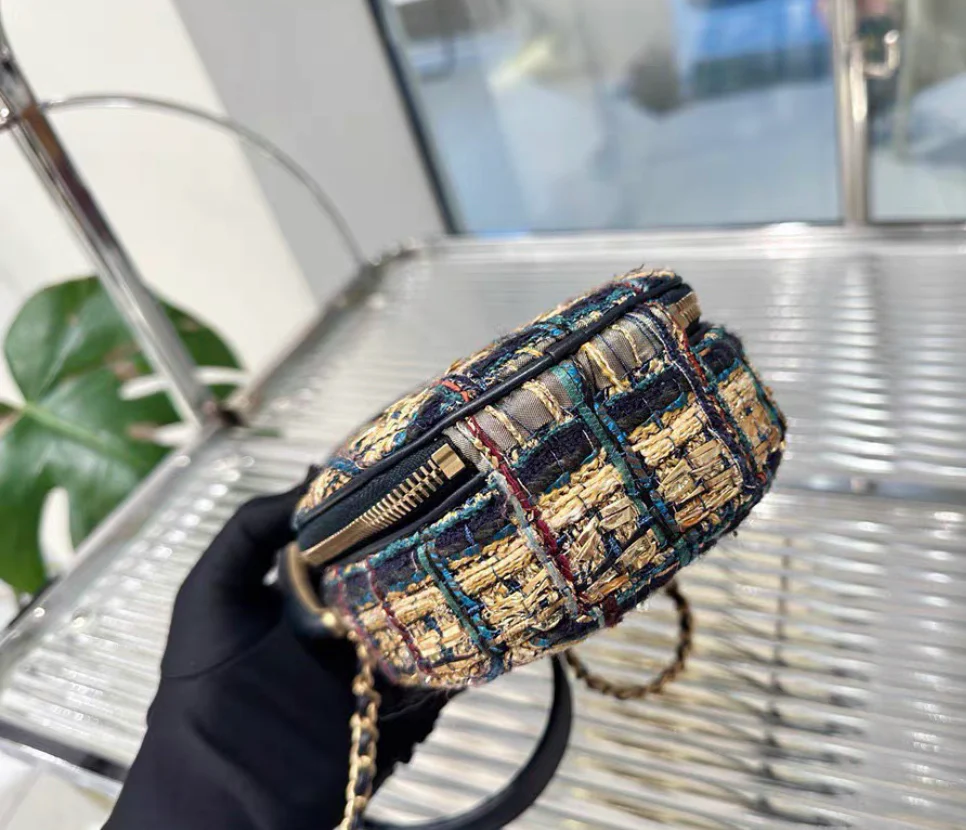 Chanel 19A Egyptian Tweed Runway Collection Crossbody - Image 5