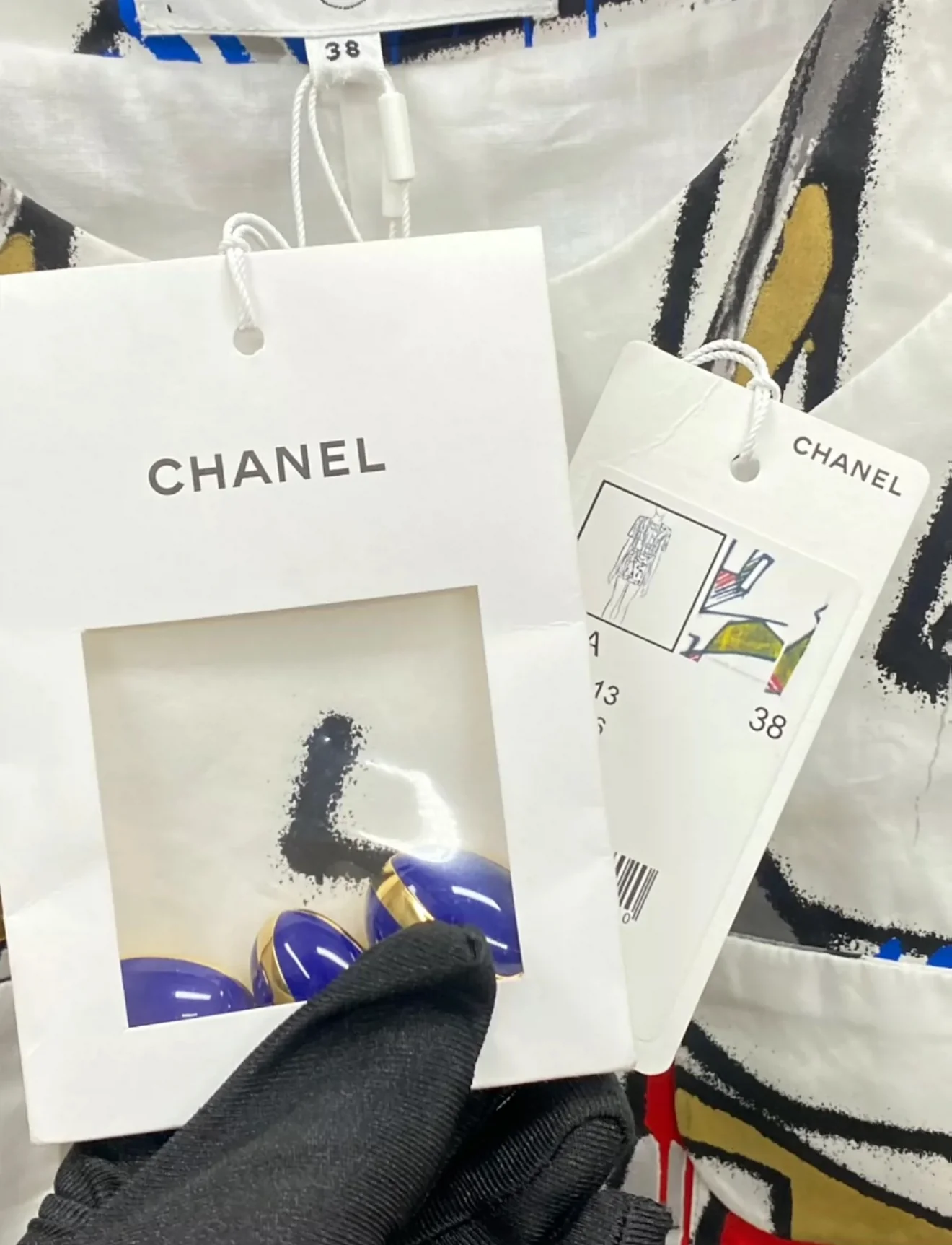 Chanel 19A Graffiti Dress - Image 3