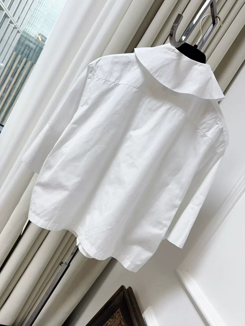 Chanel 19b white collar shirt - Image 2