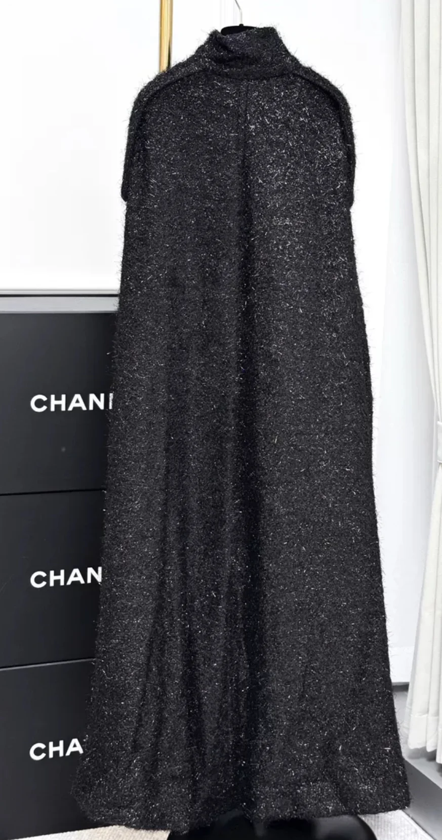 Chanel 19k Black Cape - Image 6