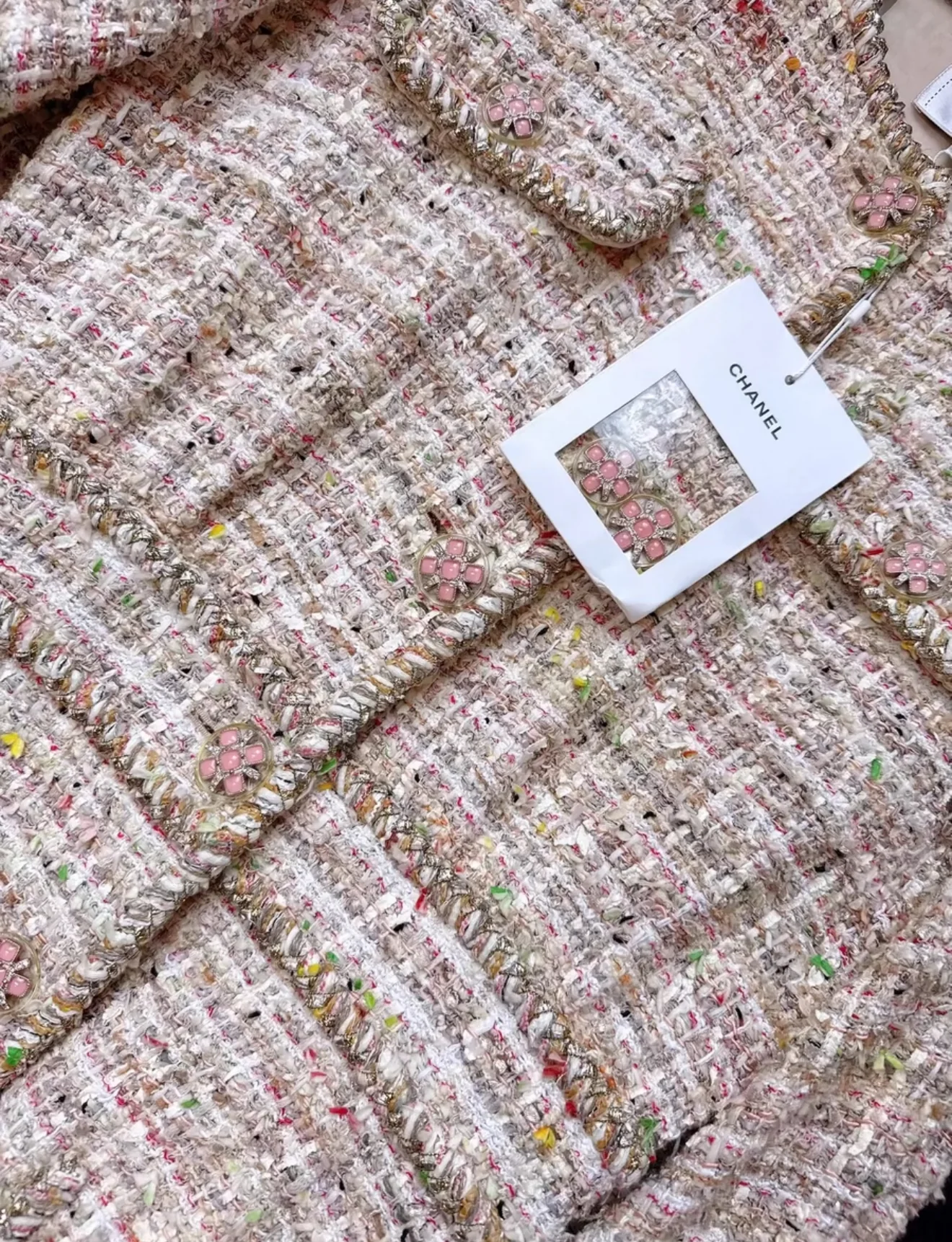 Chanel 19S Multicolor Tweed Dress very rare - Image 6