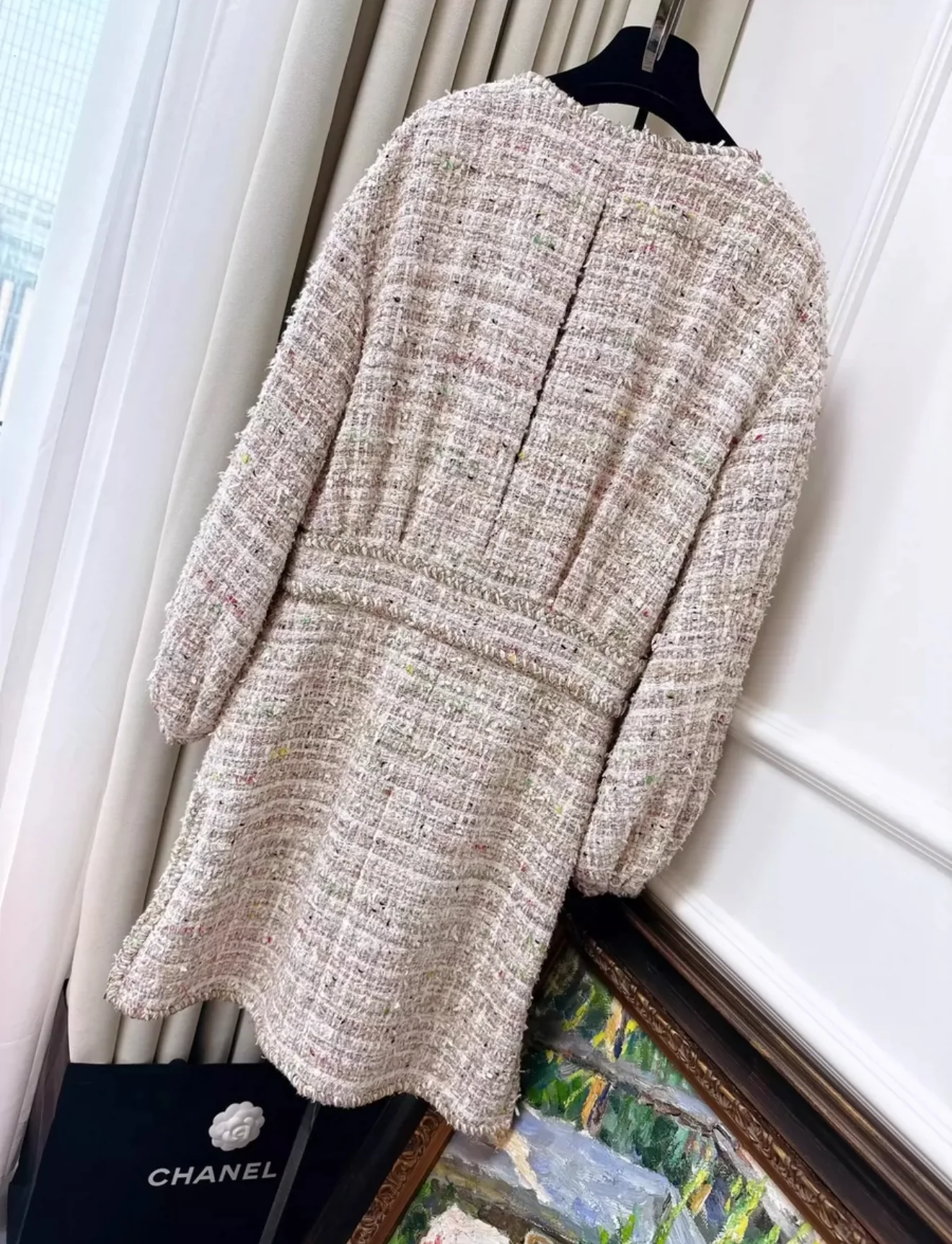 Chanel 19S Multicolor Tweed Dress very rare - Image 8