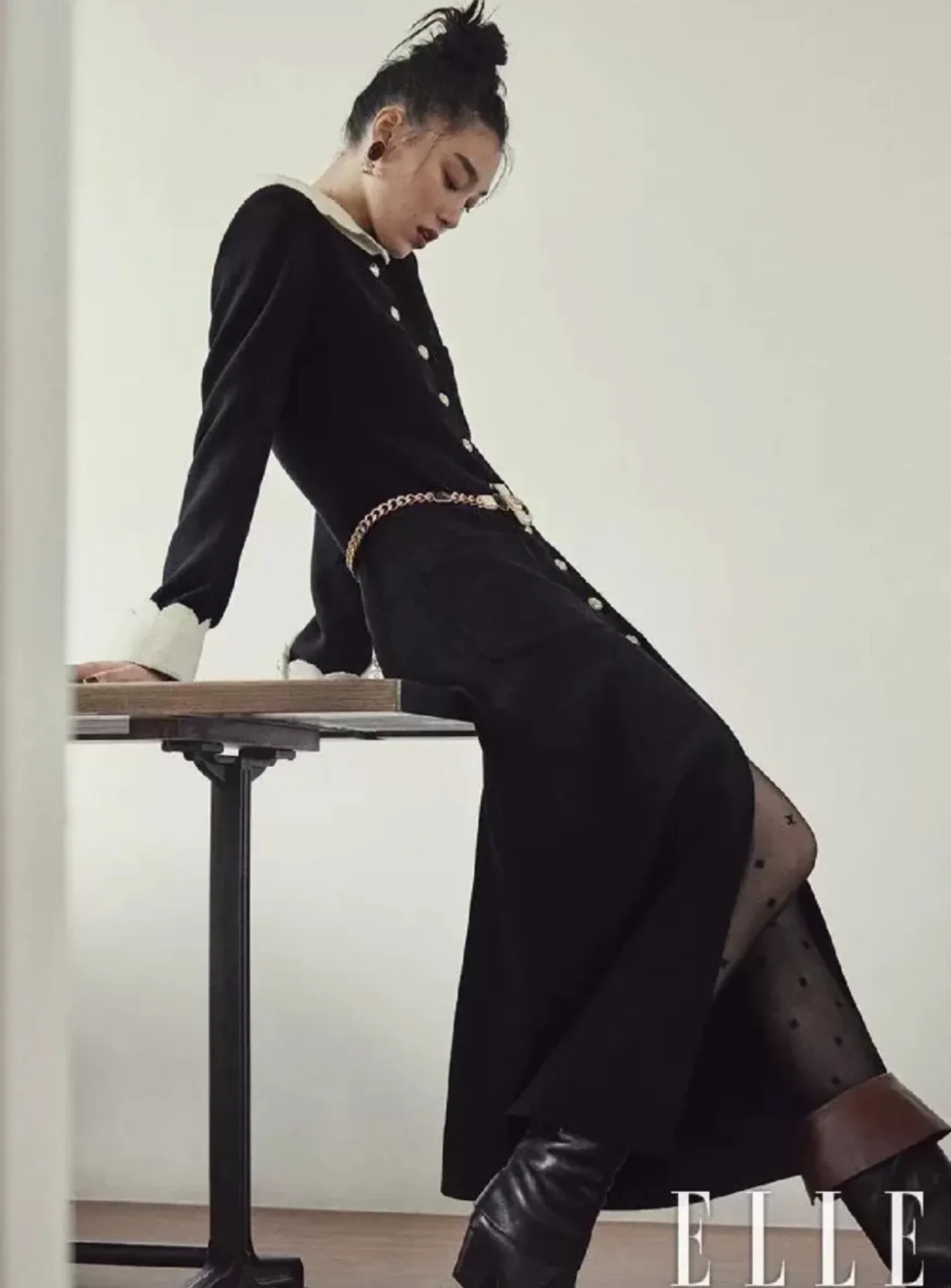 Chanel 20 Black Maxi Dress - Image 2