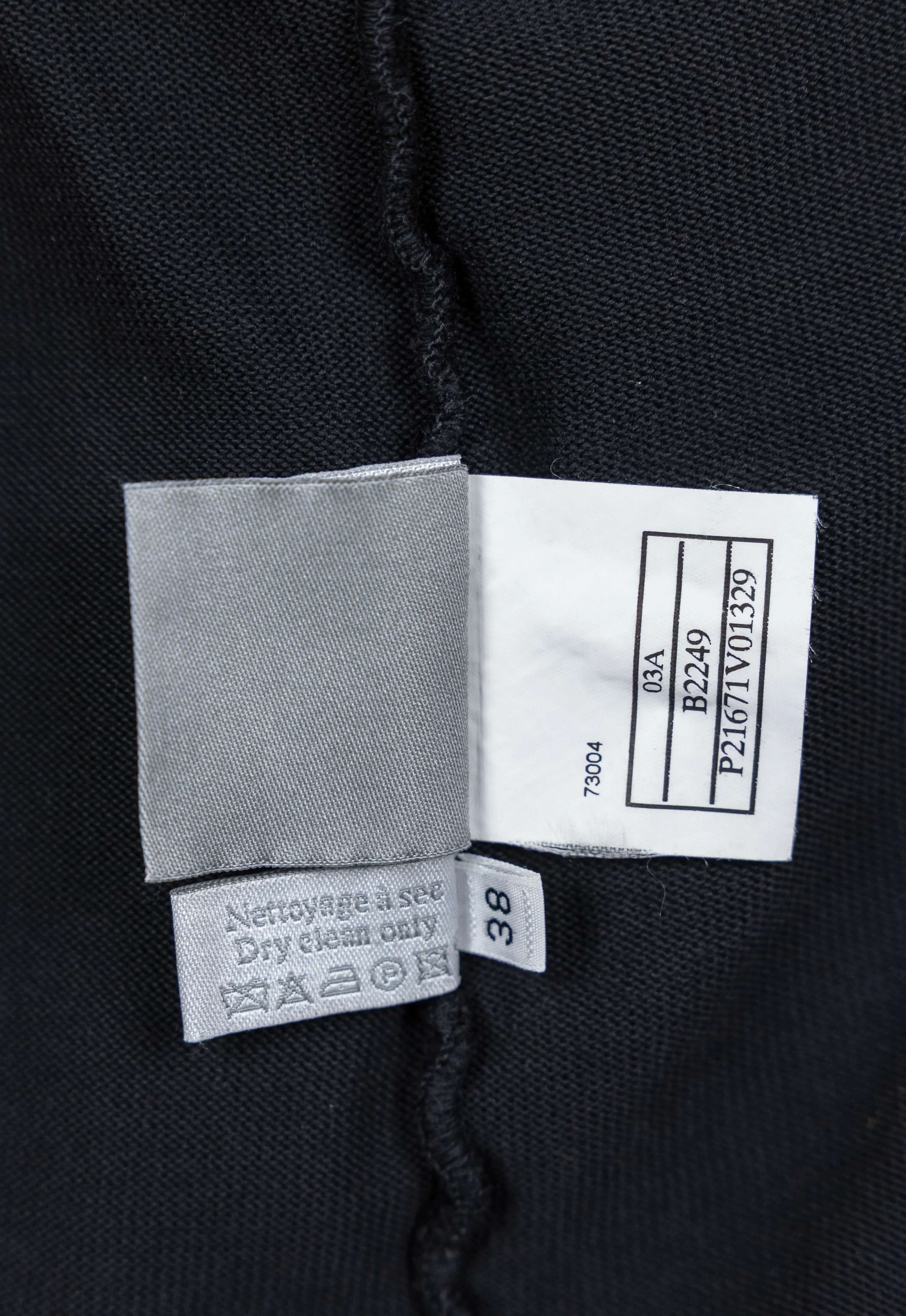 Chanel 2003 Vintage Navy Blue Knit Logo Lounge Set - Image 10