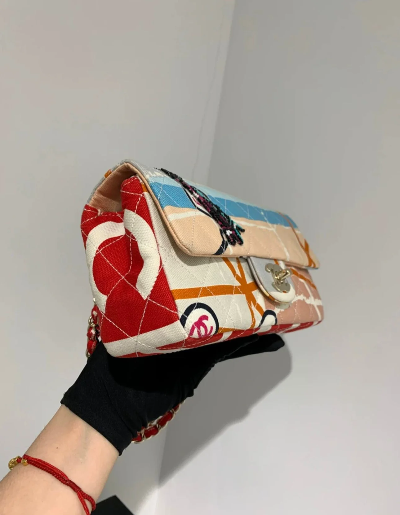 CHANEL 2005-2006 Paris Map shoulder bag - Image 5