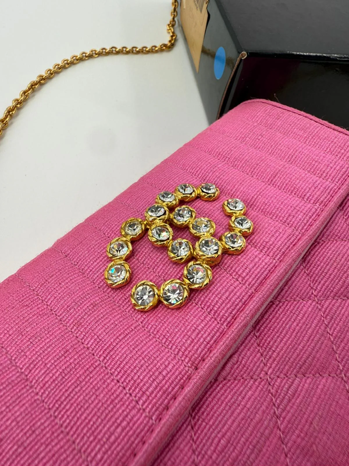 Chanel 2014 pink clutch - Image 5