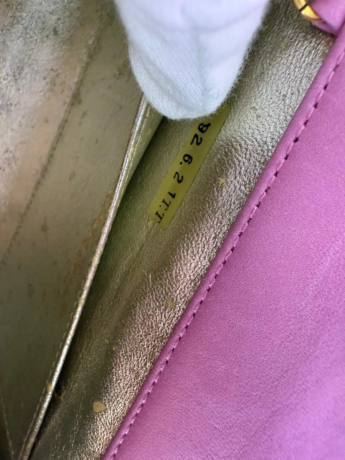 Chanel 2014 pink clutch - Image 7