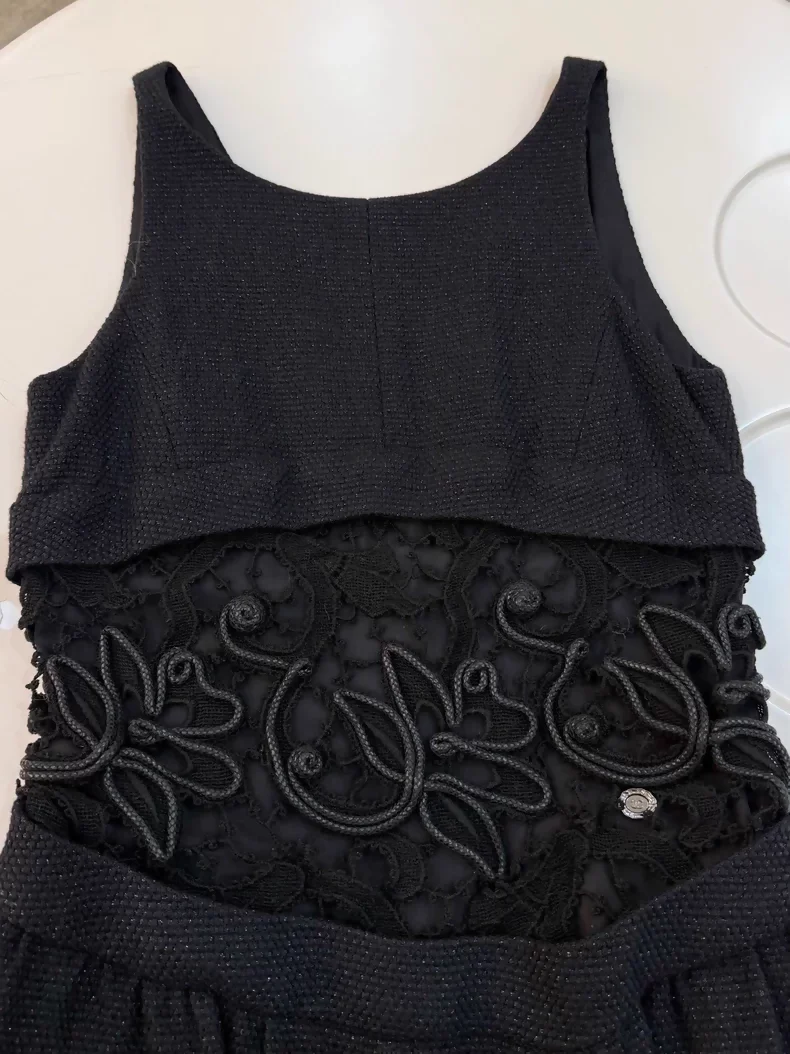 Chanel 2014 black dress - Image 3