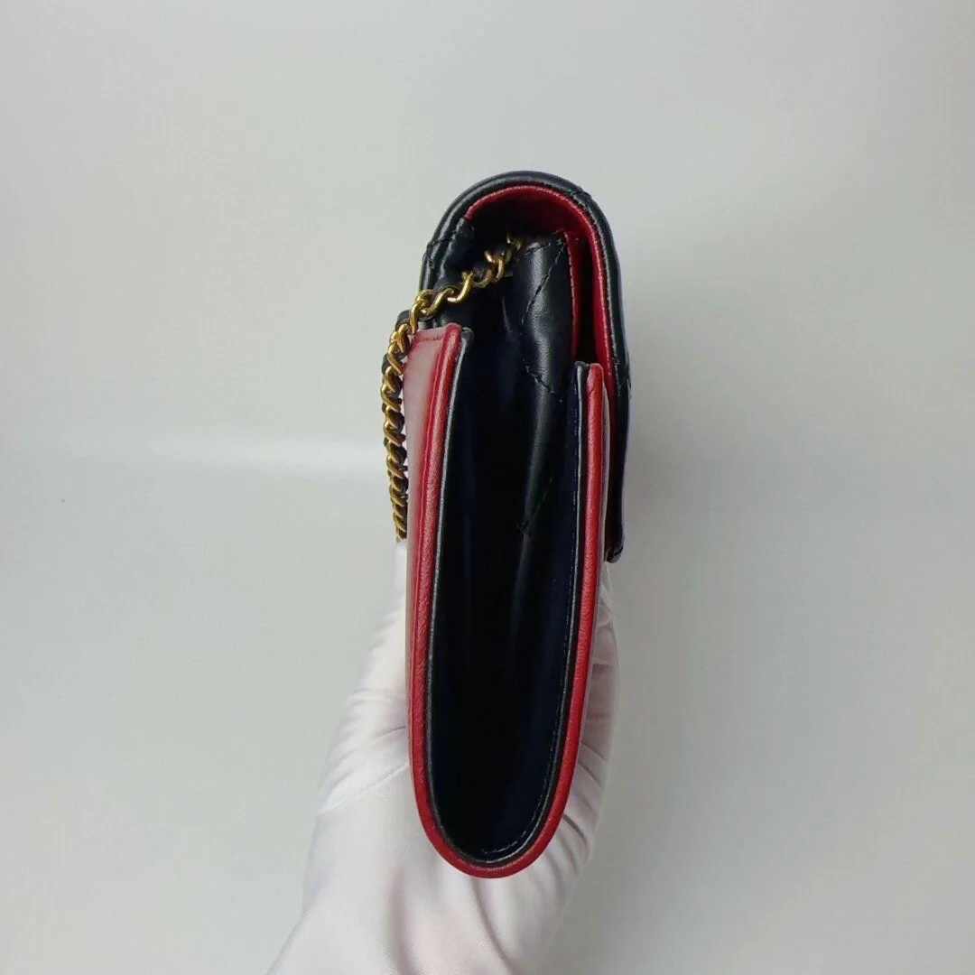 Chanel 2014 Vintage Brasserie Gabrielle Menu Clutch - Image 5