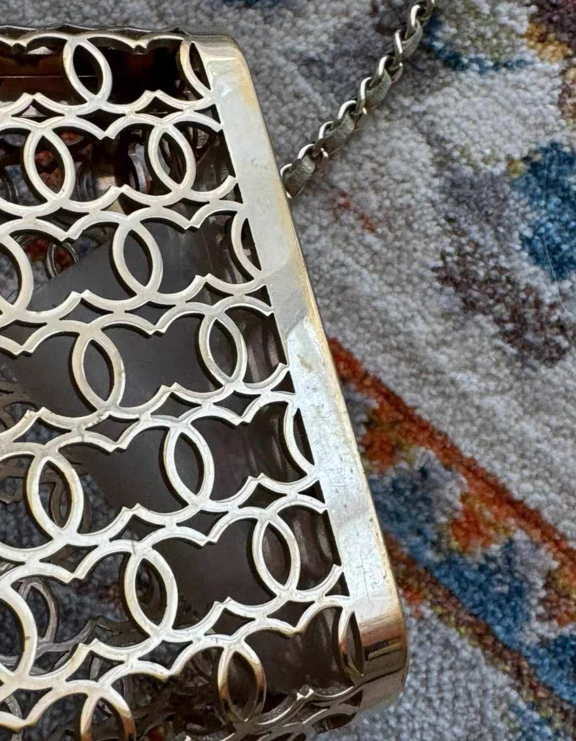 Chanel 2015 CC Moucharabieh Minaudiere - Image 5