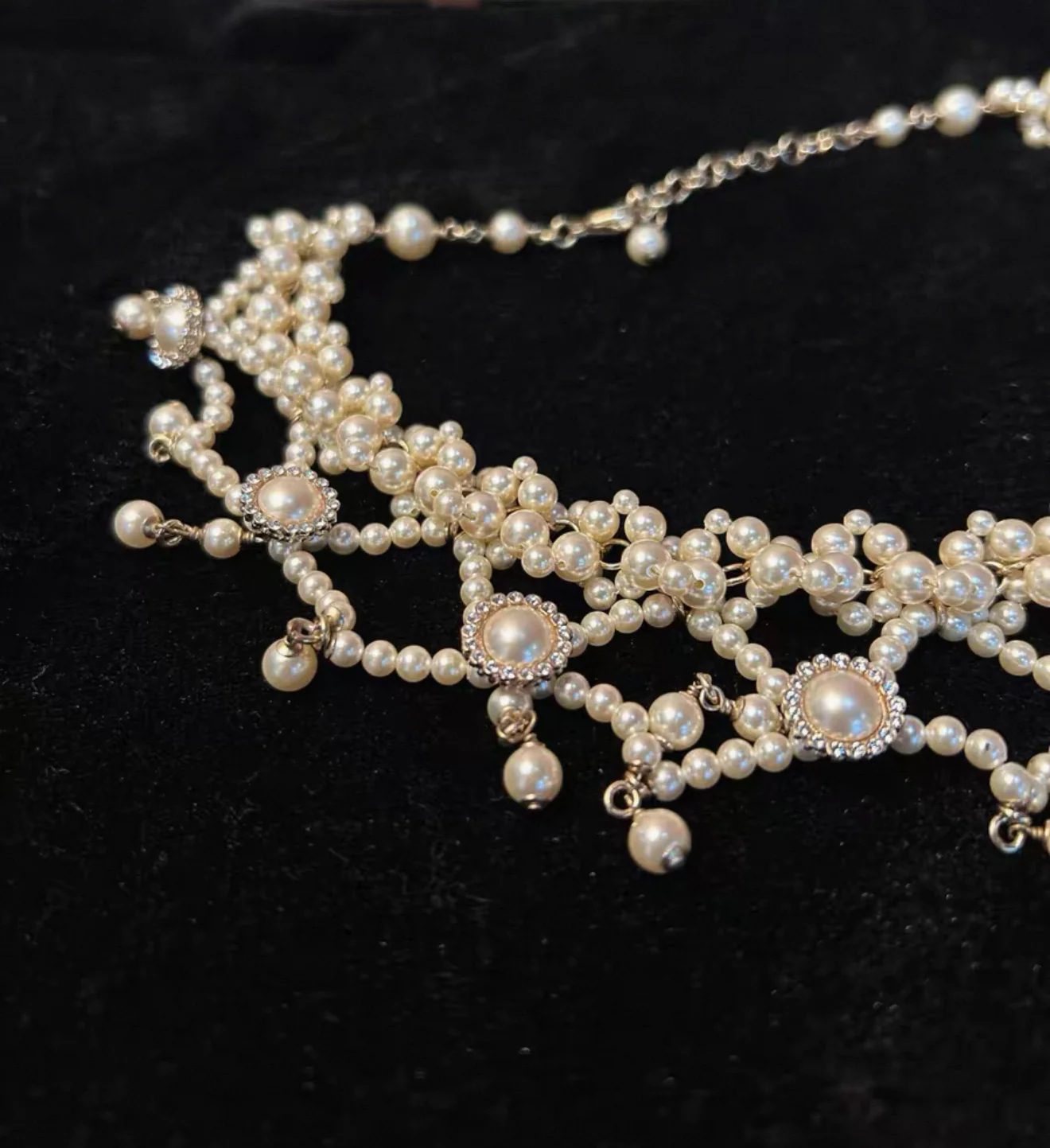 Chanel 2016 Multilayer Pearl Necklace - Image 8