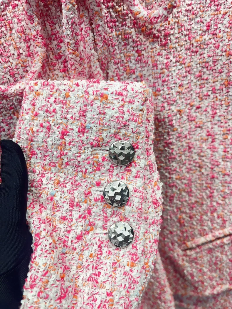 Chanel 2016 Pink Cape Jacket - Image 3