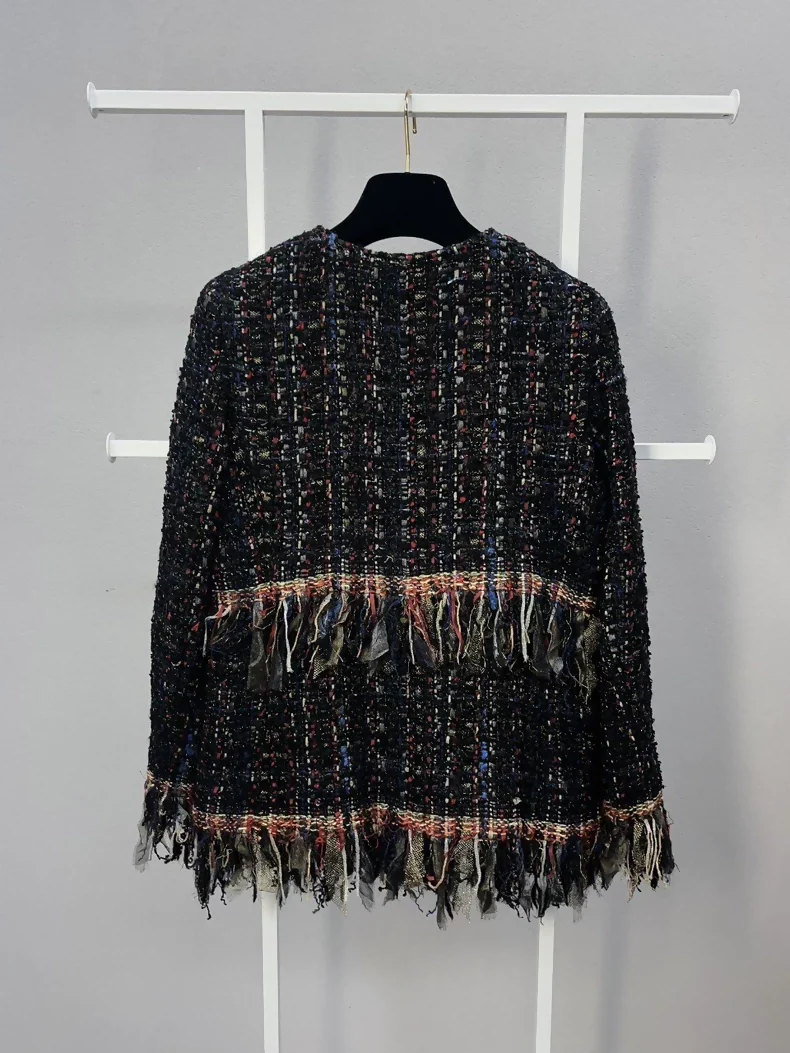 Chanel 2017 Multicolored Tweed Jacket - Image 2