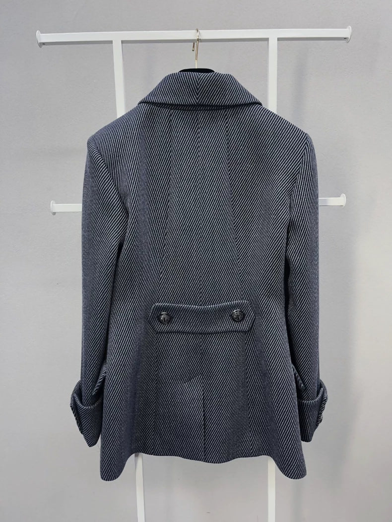 Chanel 2018 dark blue jacket - Image 2