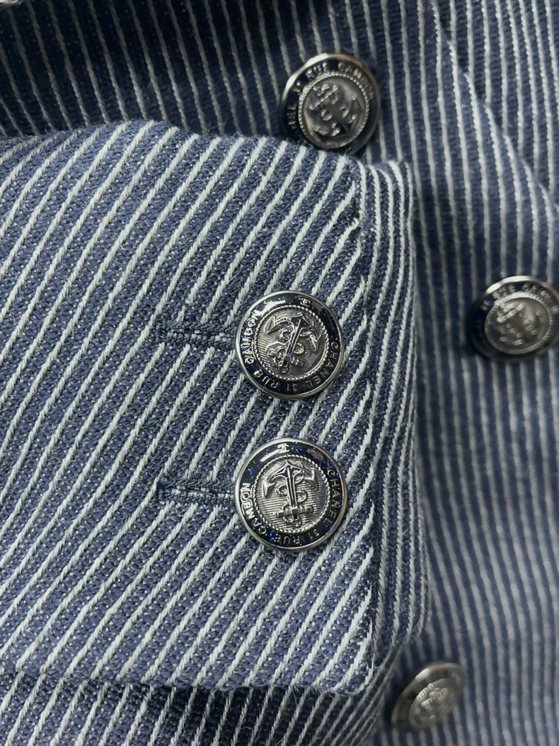 Chanel 2018 dark blue jacket - Image 3