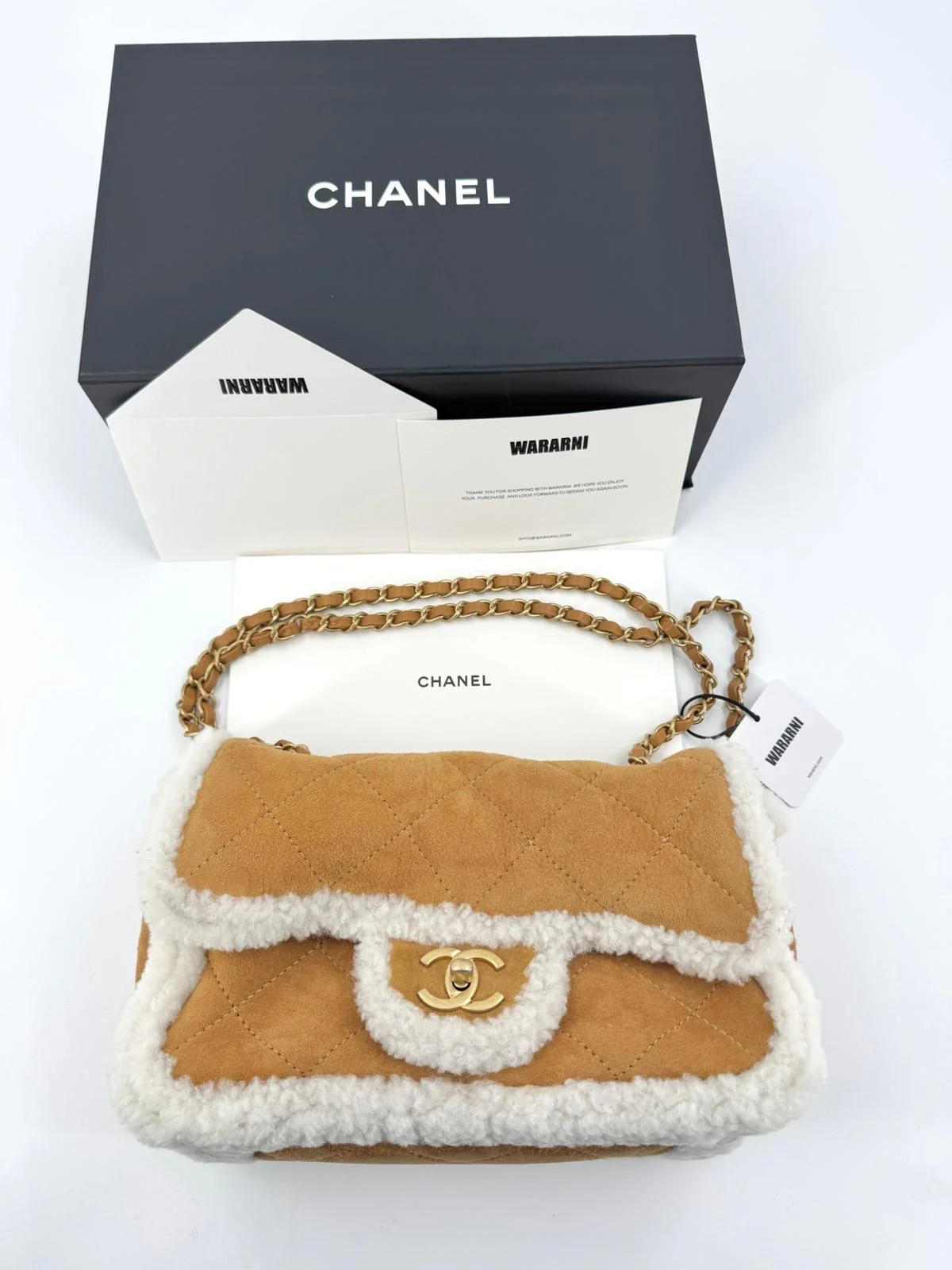 Chanel 2018 Shearling Coco Neige Flap Bag - Image 24