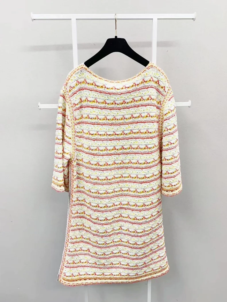 Chanel 2019 beach series tweed dress - Image 2