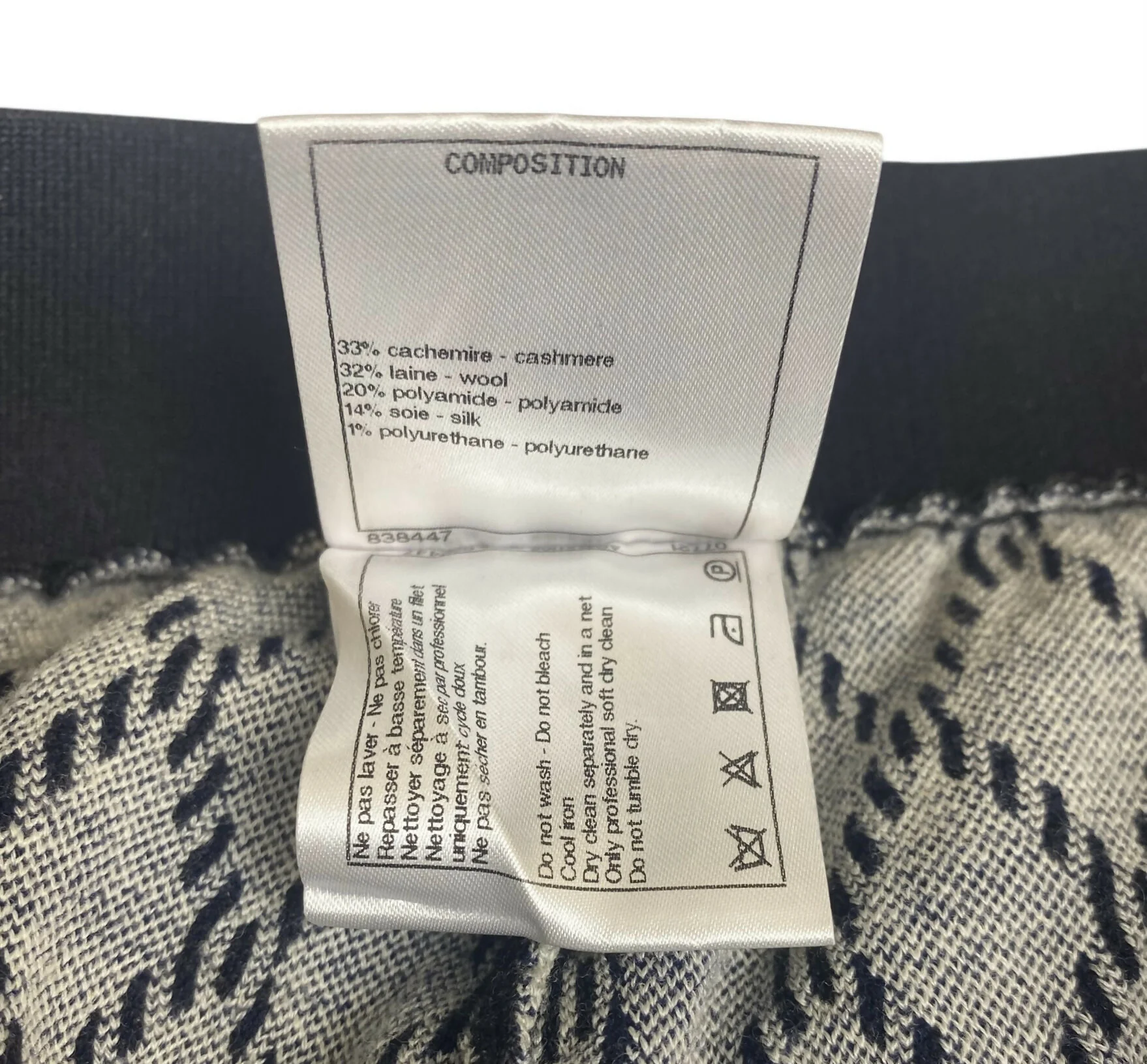 Chanel 2019 Coco Niege Après-ski Ski Motif Leggings Pants FR 38 - Image 10