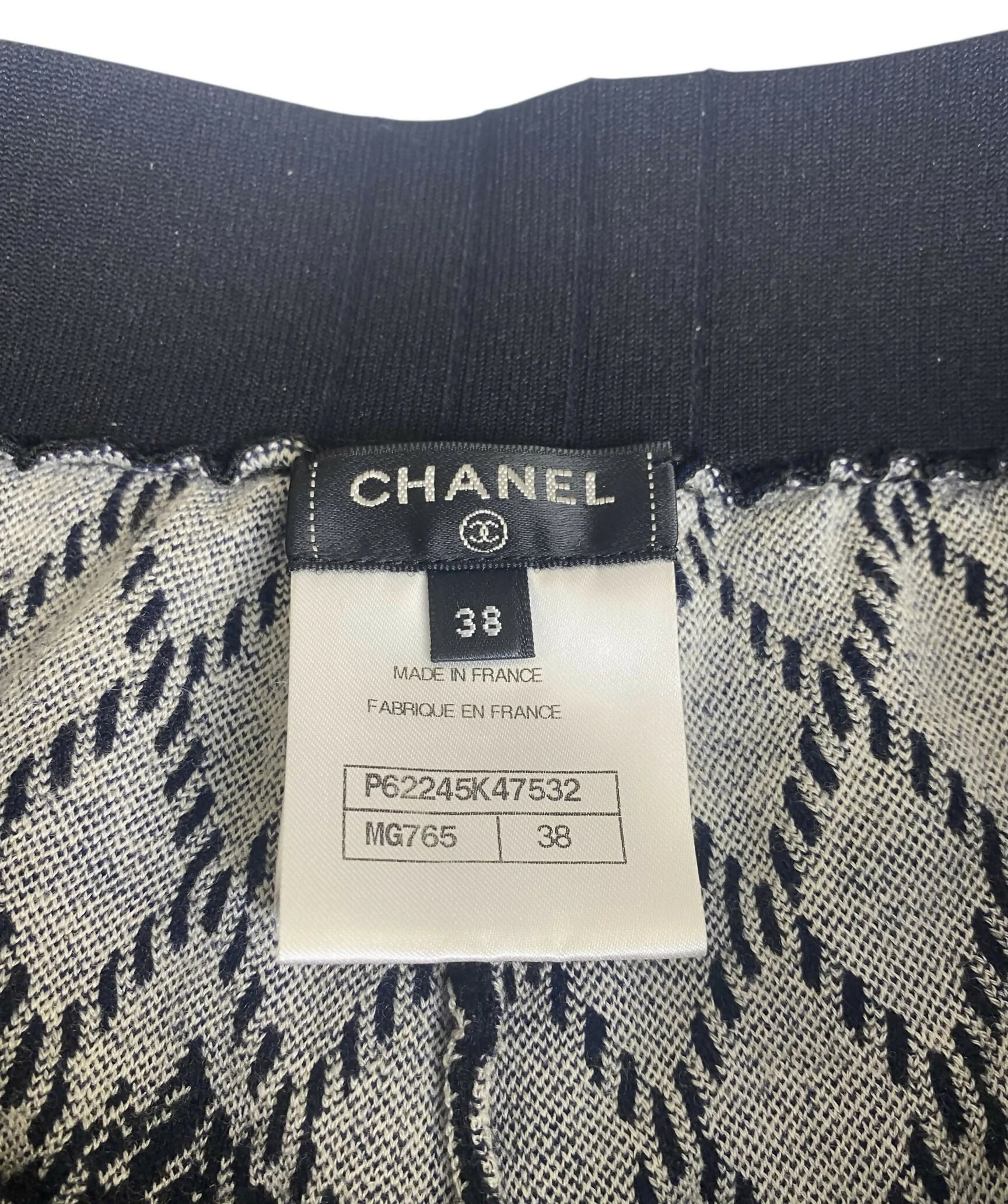 Chanel 2019 Coco Niege Après-ski Ski Motif Leggings Pants FR 38 - Image 9