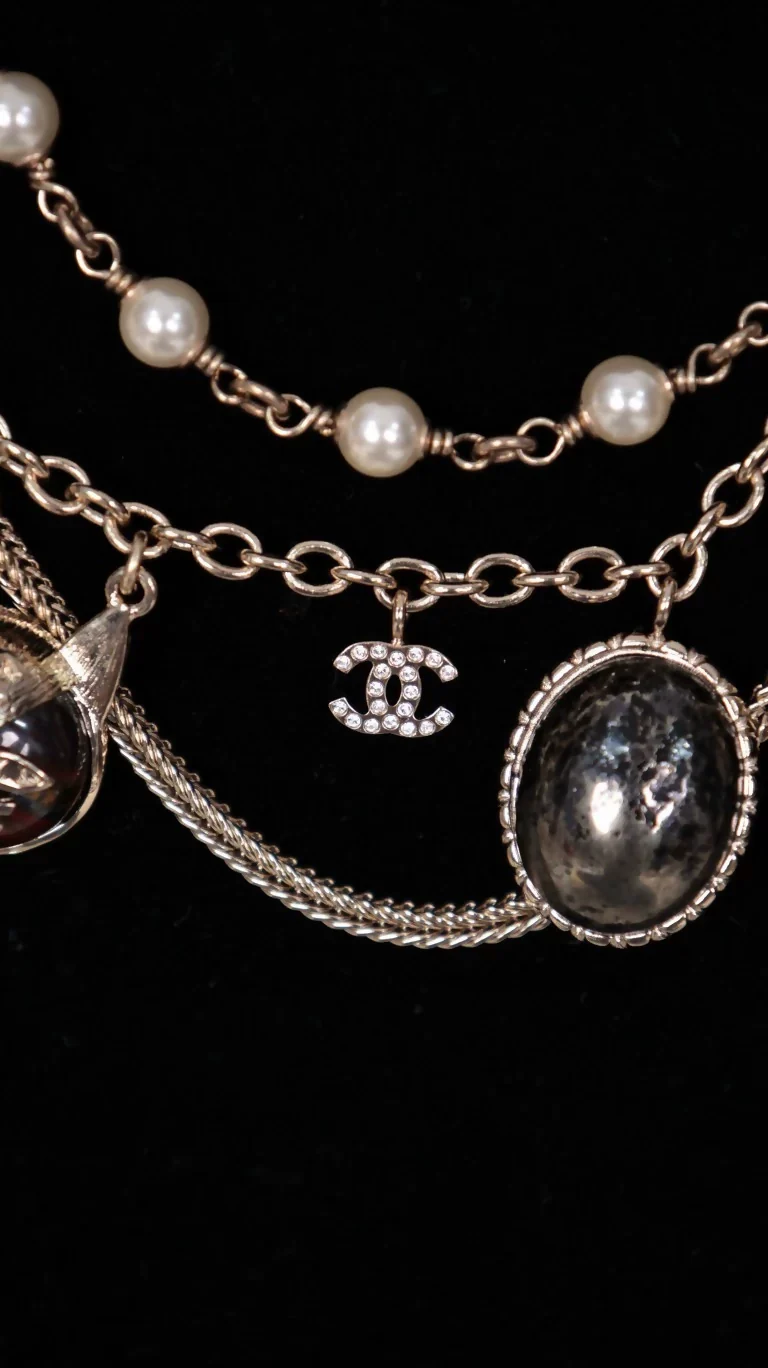 Chanel 2019 Egypt Collection Multi-layer charms Necklace - Image 2