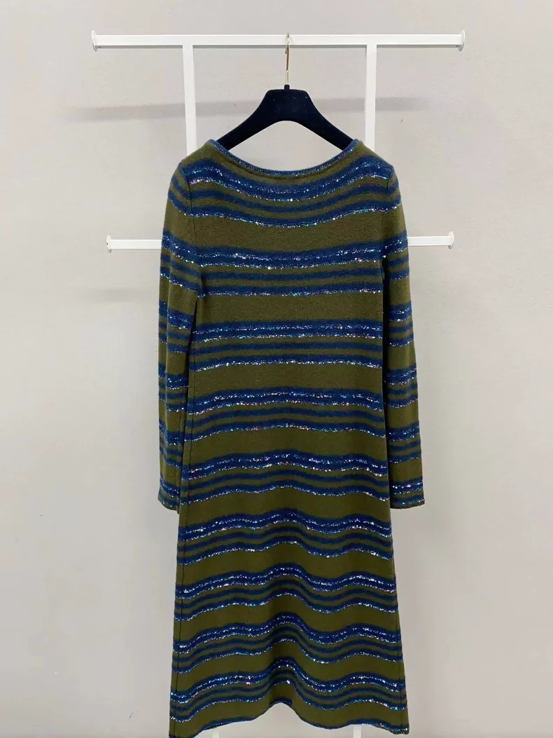 Chanel 20S wool dress - Image 2