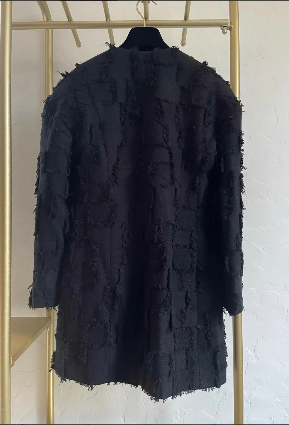 Chanel 21S Black Coat - Image 2
