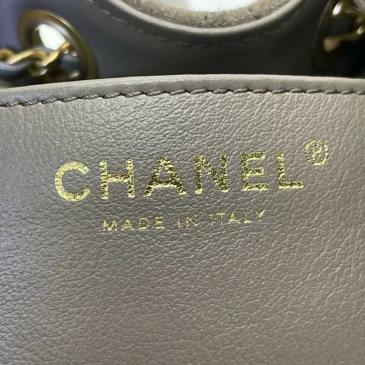 Chanel 2025 Suede & Metal Brown Hobo Bag - Image 6