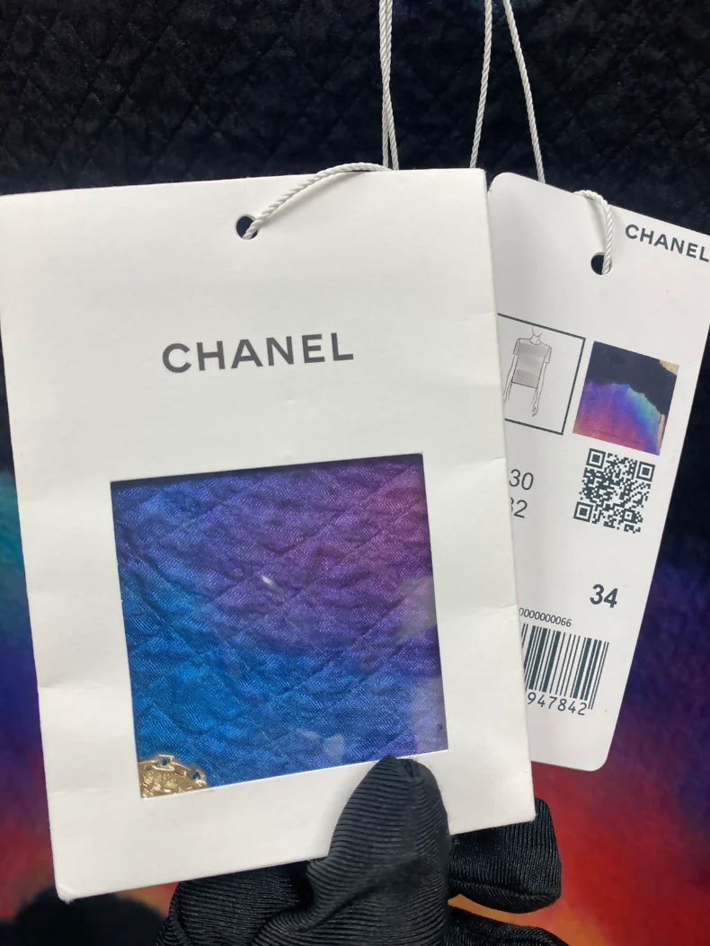Chanel 20A black & Multicolor top - Image 3
