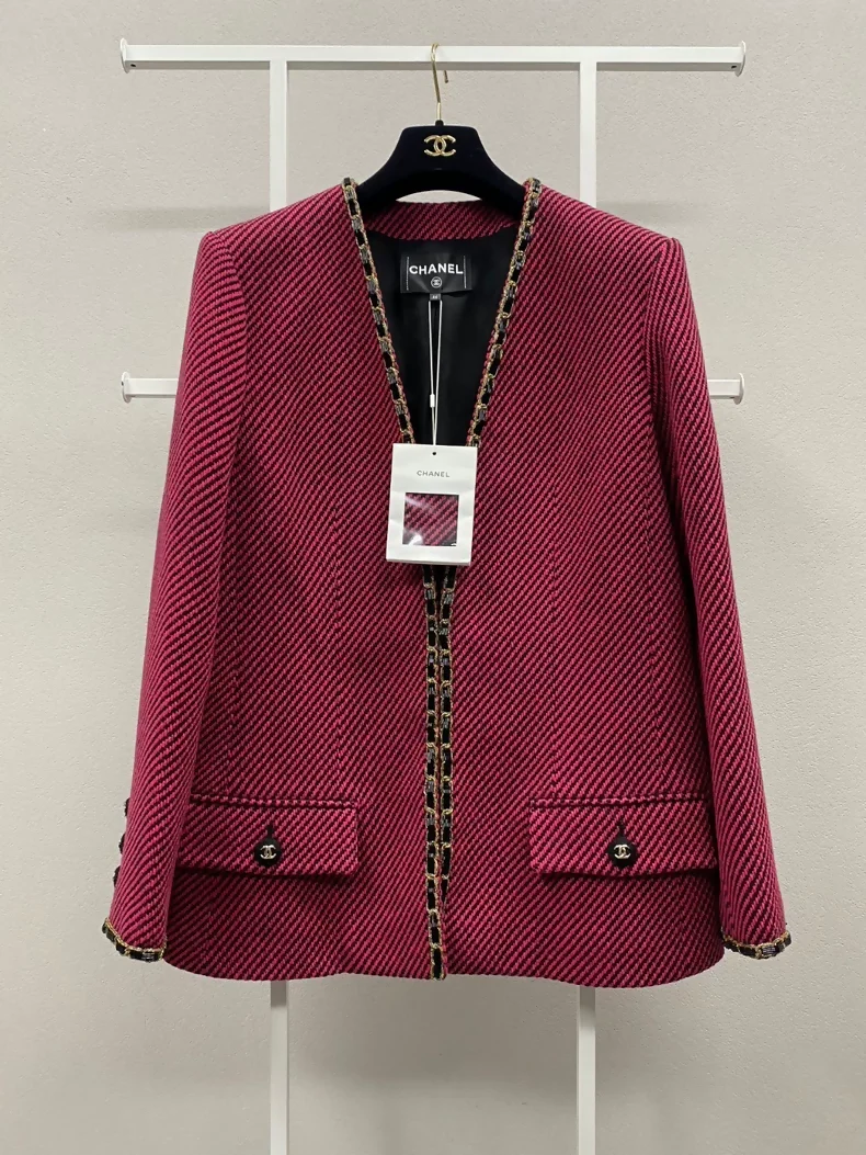 Chanel 20K red tweed jacket limited edition