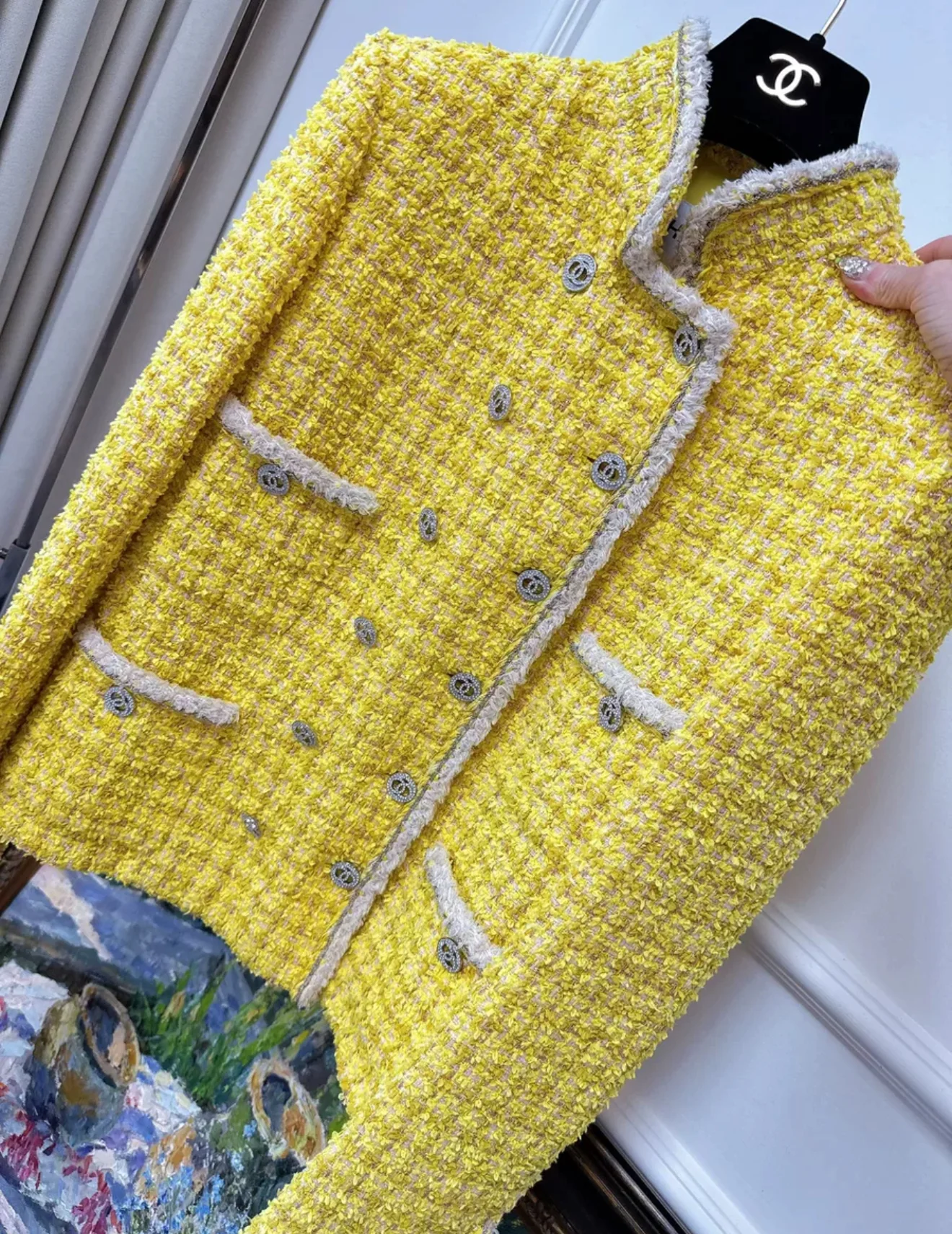 Chanel 20P Yellow Jacket - Image 2