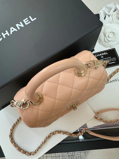 Chanel (21) Coco Handle Mini Flag Bag - Image 10
