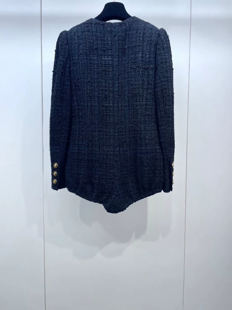 Rare Chanel 21A Gold chain bodysuit jacket - Image 2