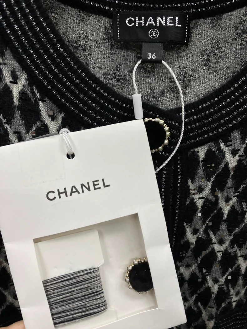 Chanel 21A black & silver jumpsuit - Image 3