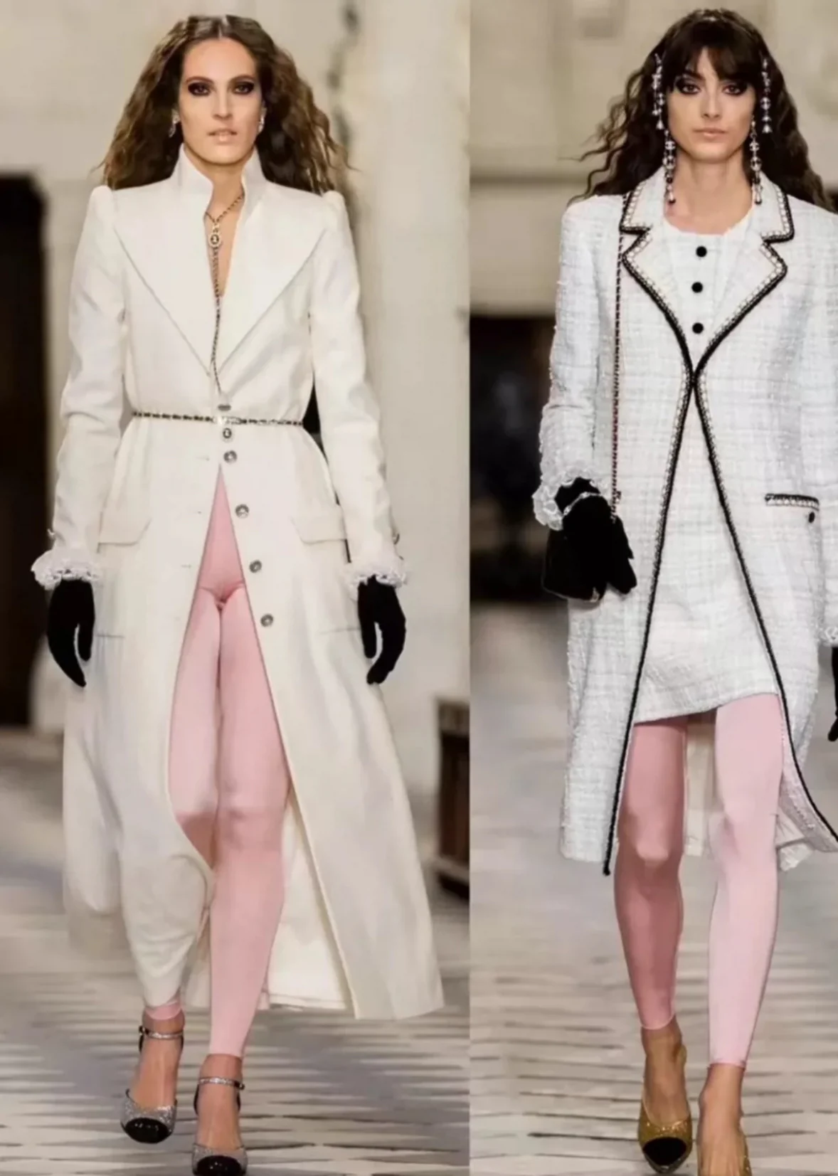 Chanel 21A Wool, Cashmere Ecru Coat - Image 7