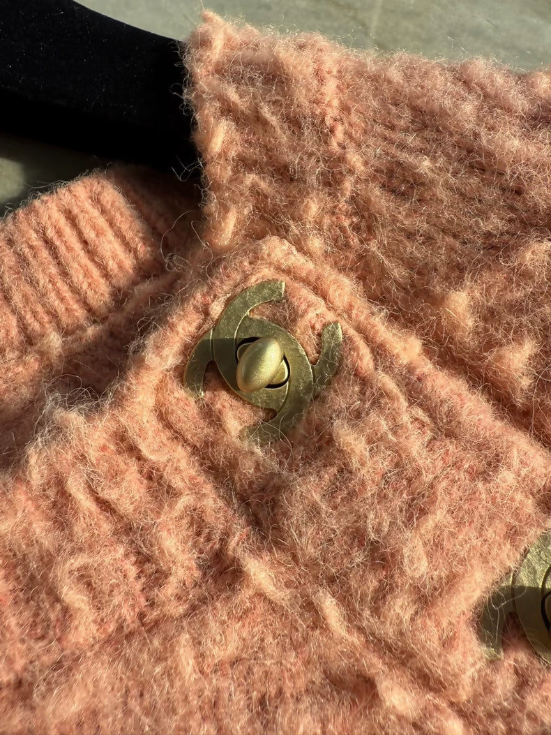 Chanel 21B Wool orange top - Image 2