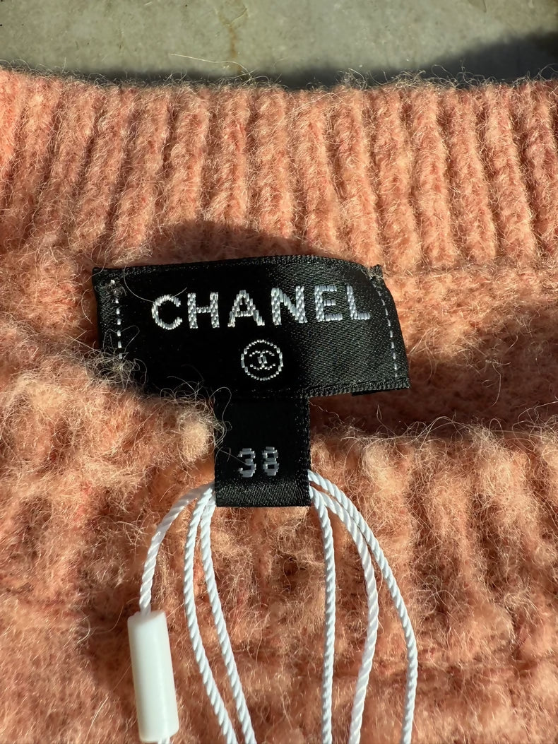 Chanel 21B Wool orange top - Image 3