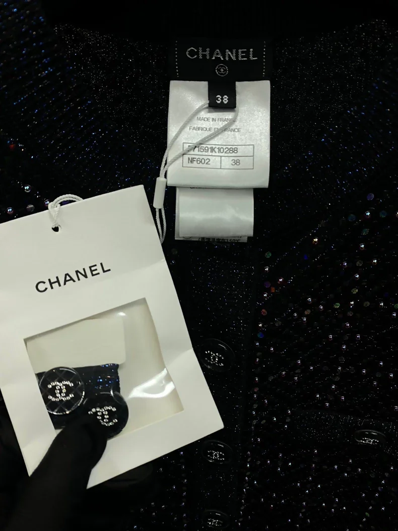Chanel 21K black jumpsuit - Image 4