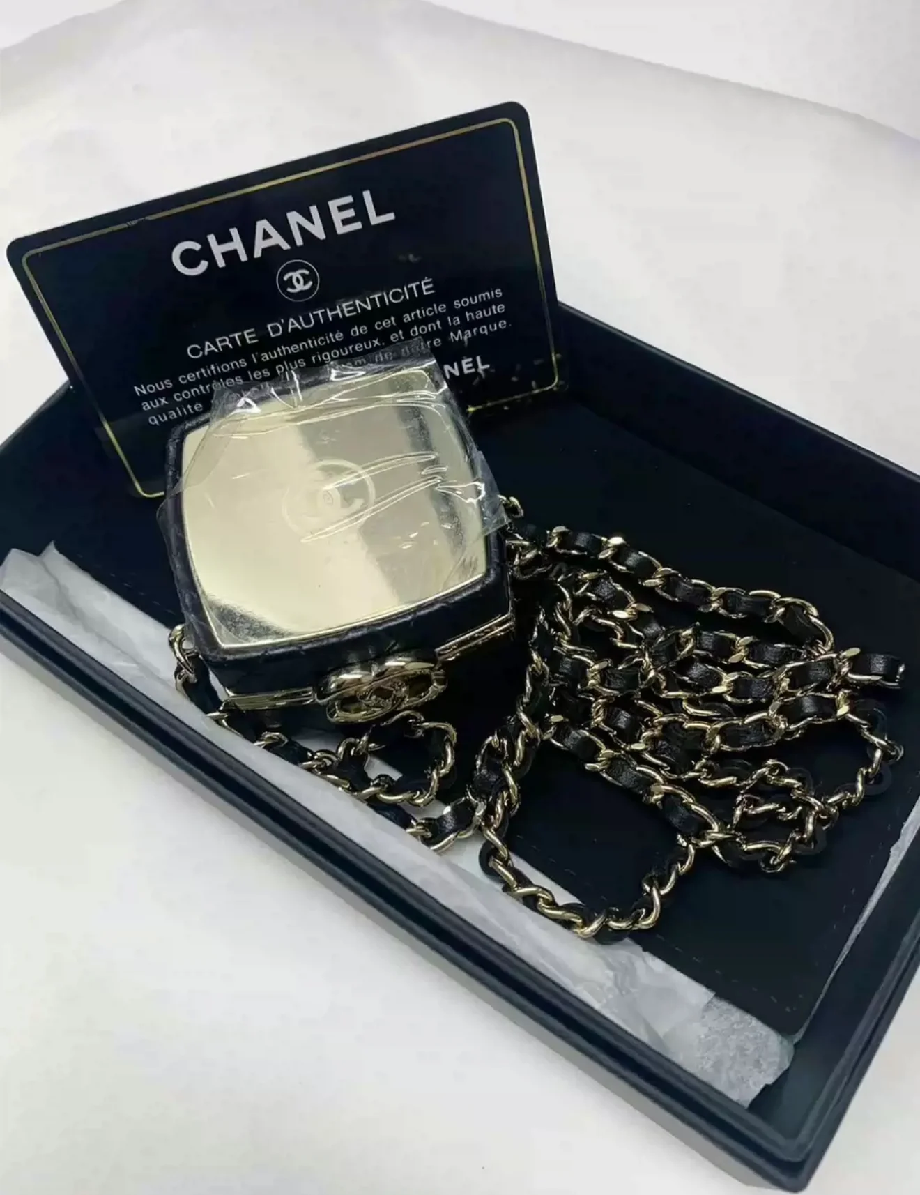 Chanel 21K Mini Box chain Bag - Image 4