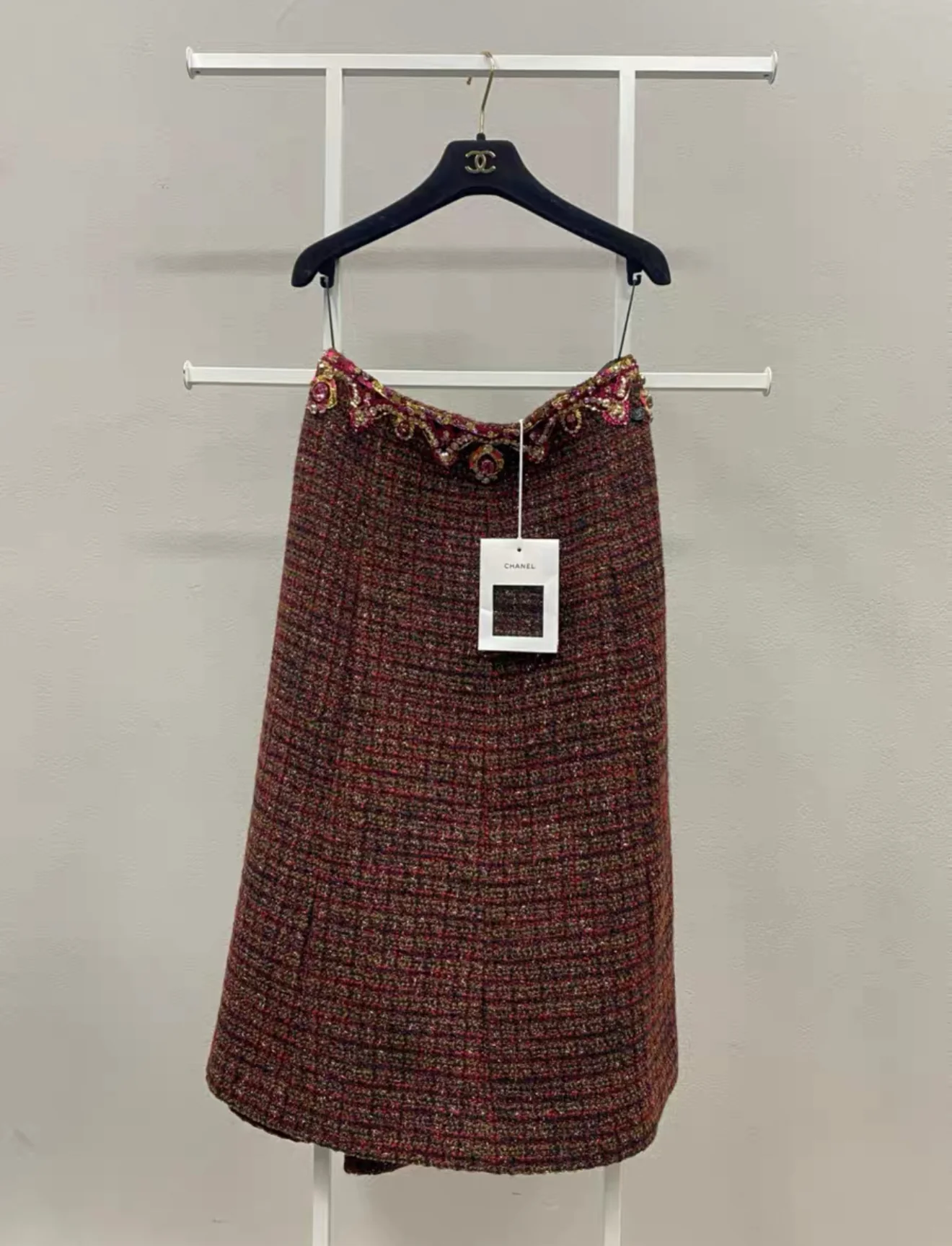 Chanel 21k tweed skirt