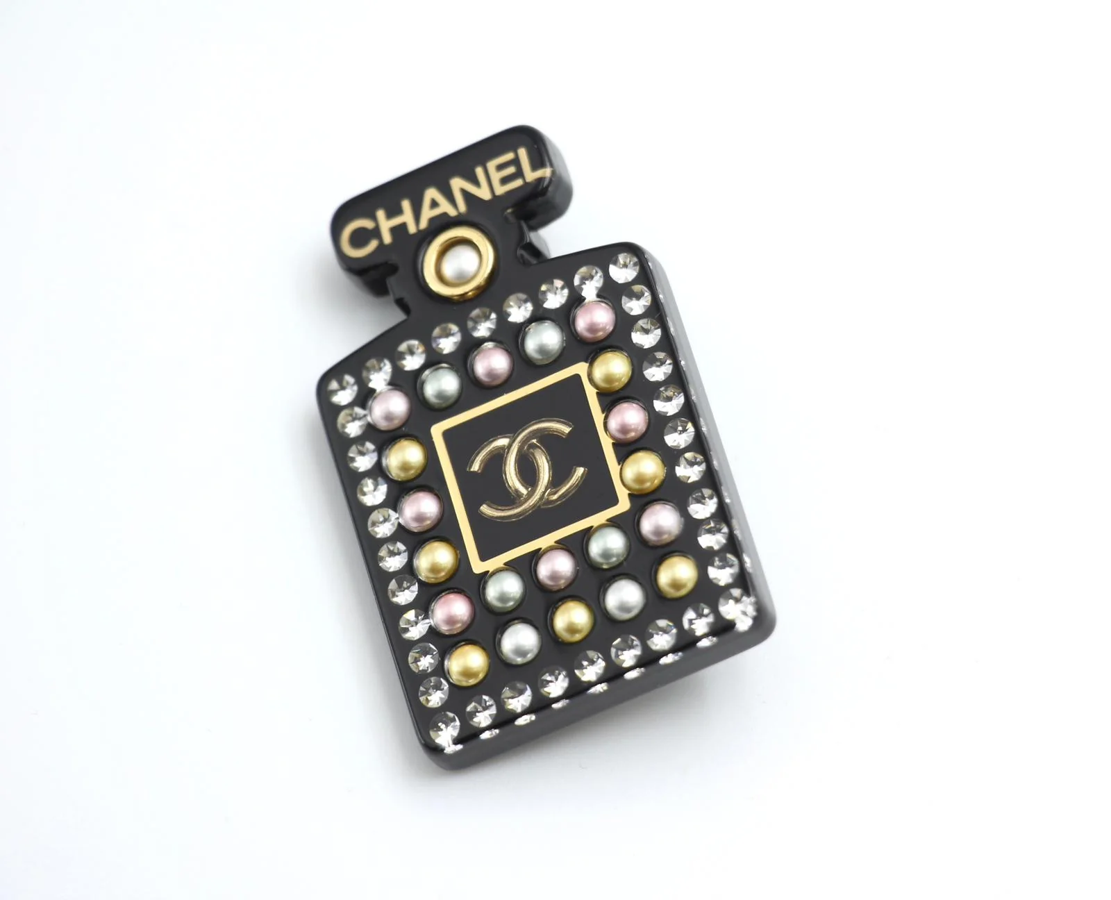 Chanel 21P Acrylic Perfume Bottle Brooch - Image 6