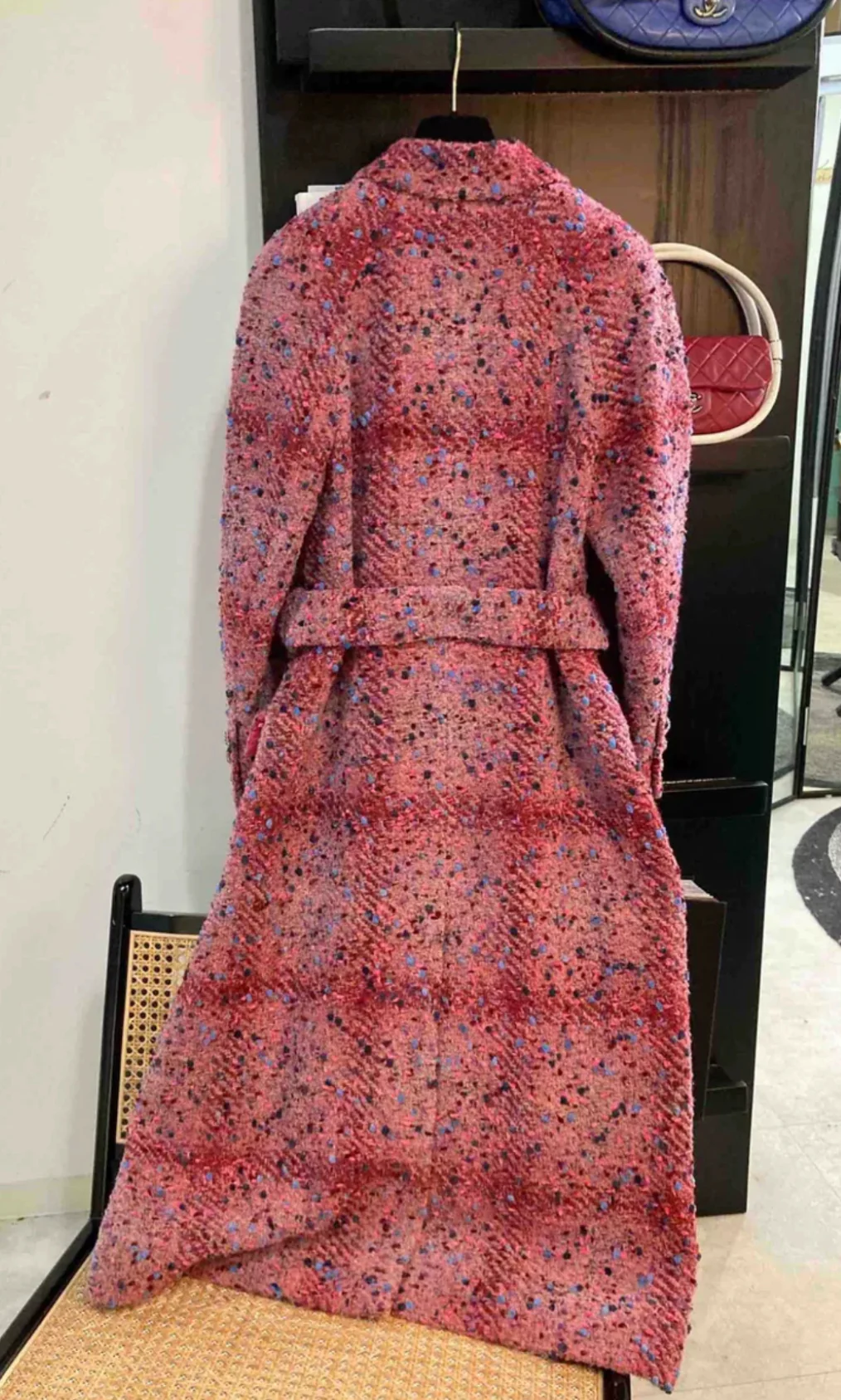 Chanel 22 Pink Long Coat - Image 2