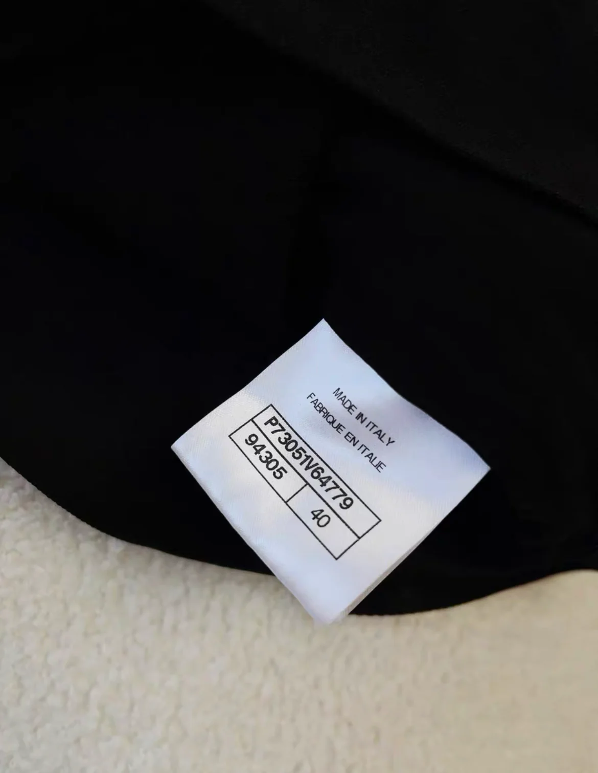 Chanel 22A Black Cotton Top Vest size 40 - Image 5