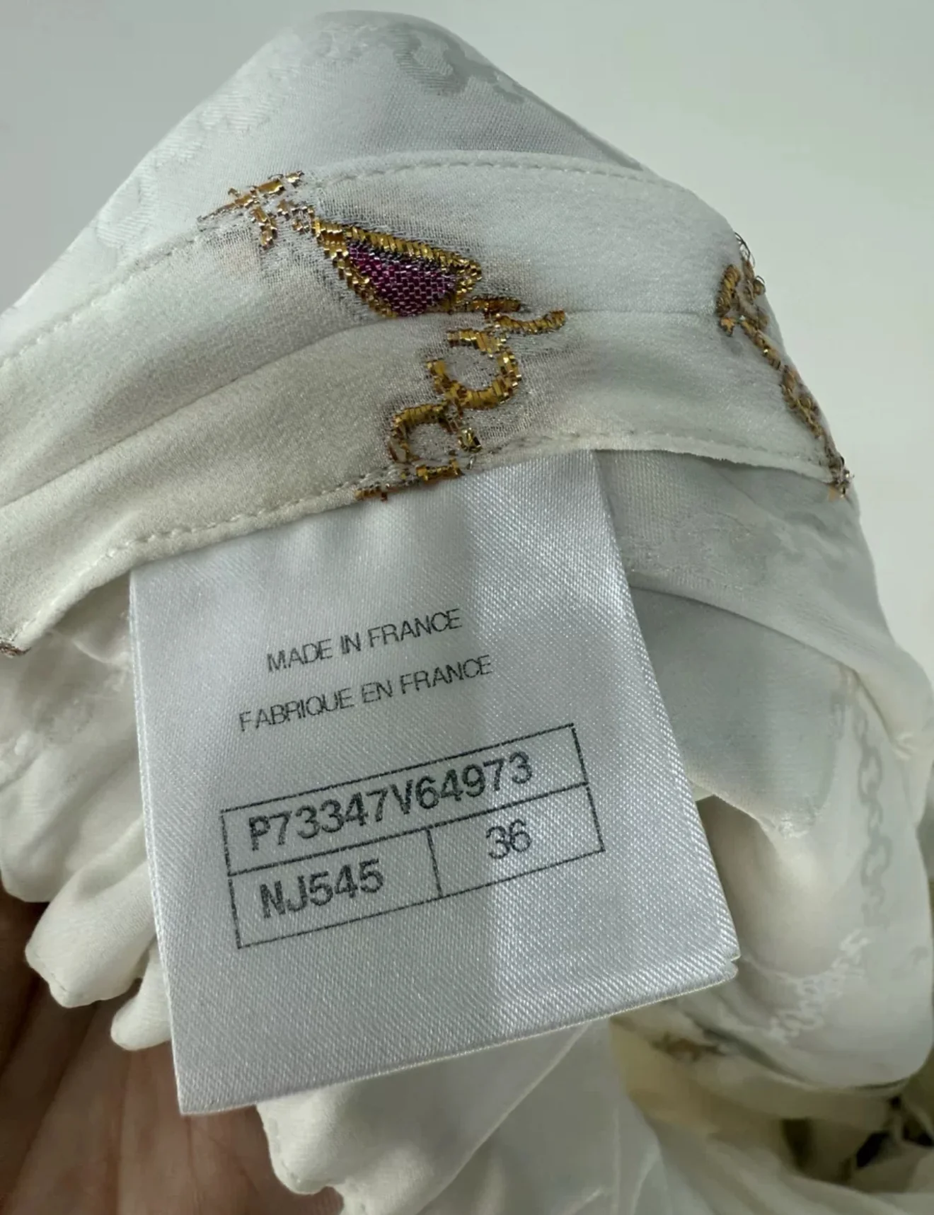 Chanel 22B silk wide-leg pants - Image 5