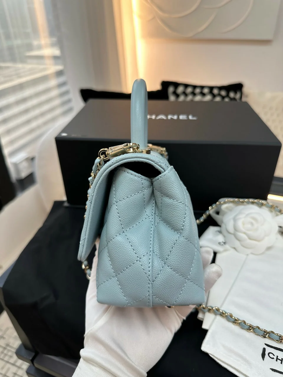 Chanel (22)Coco Handle Mini - Image 3