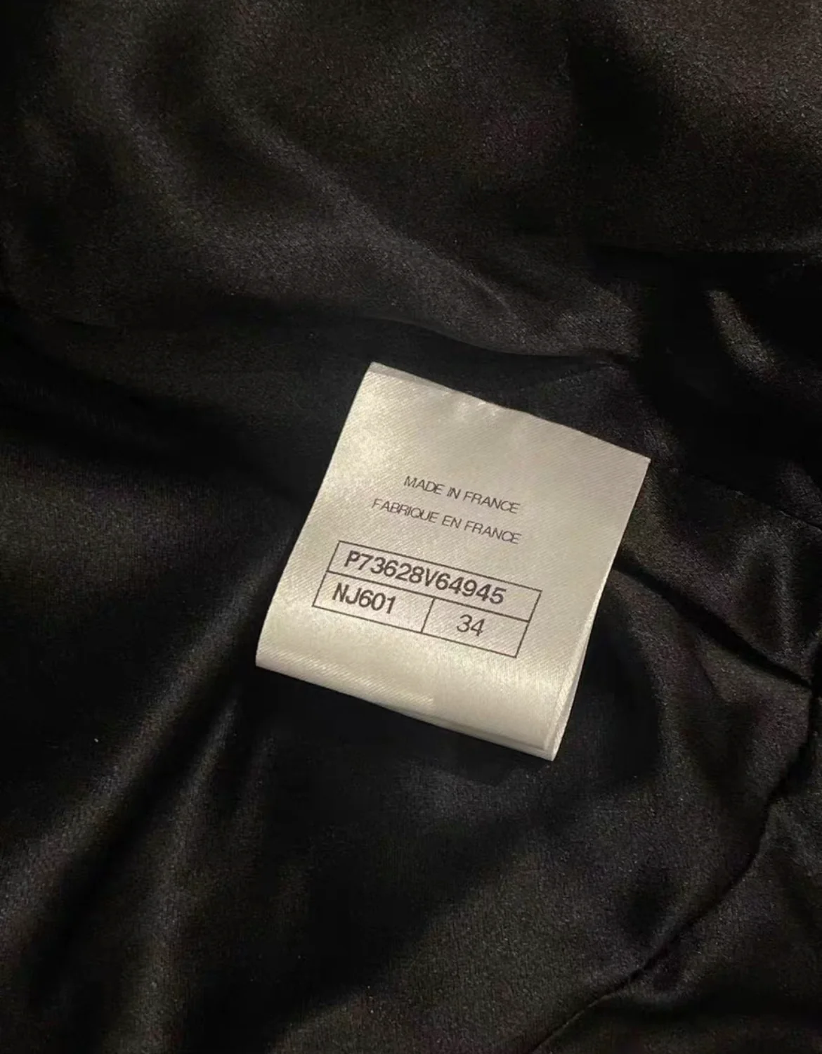 chanel 22k four pocket check tweed runway jacket size 34 - Image 7