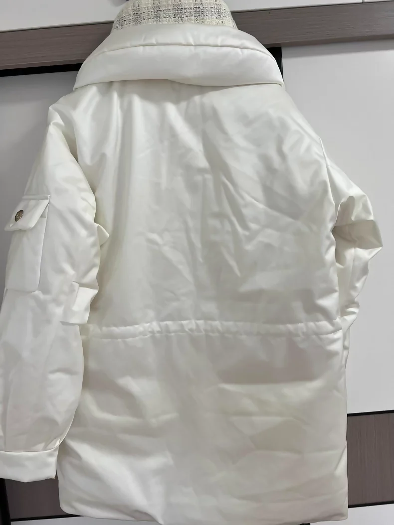 Chanel 22n white écru down jacket - Image 4