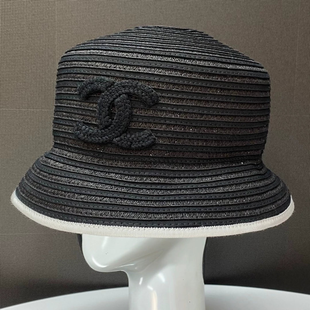 Chanel 22p black and white color hat - Image 2