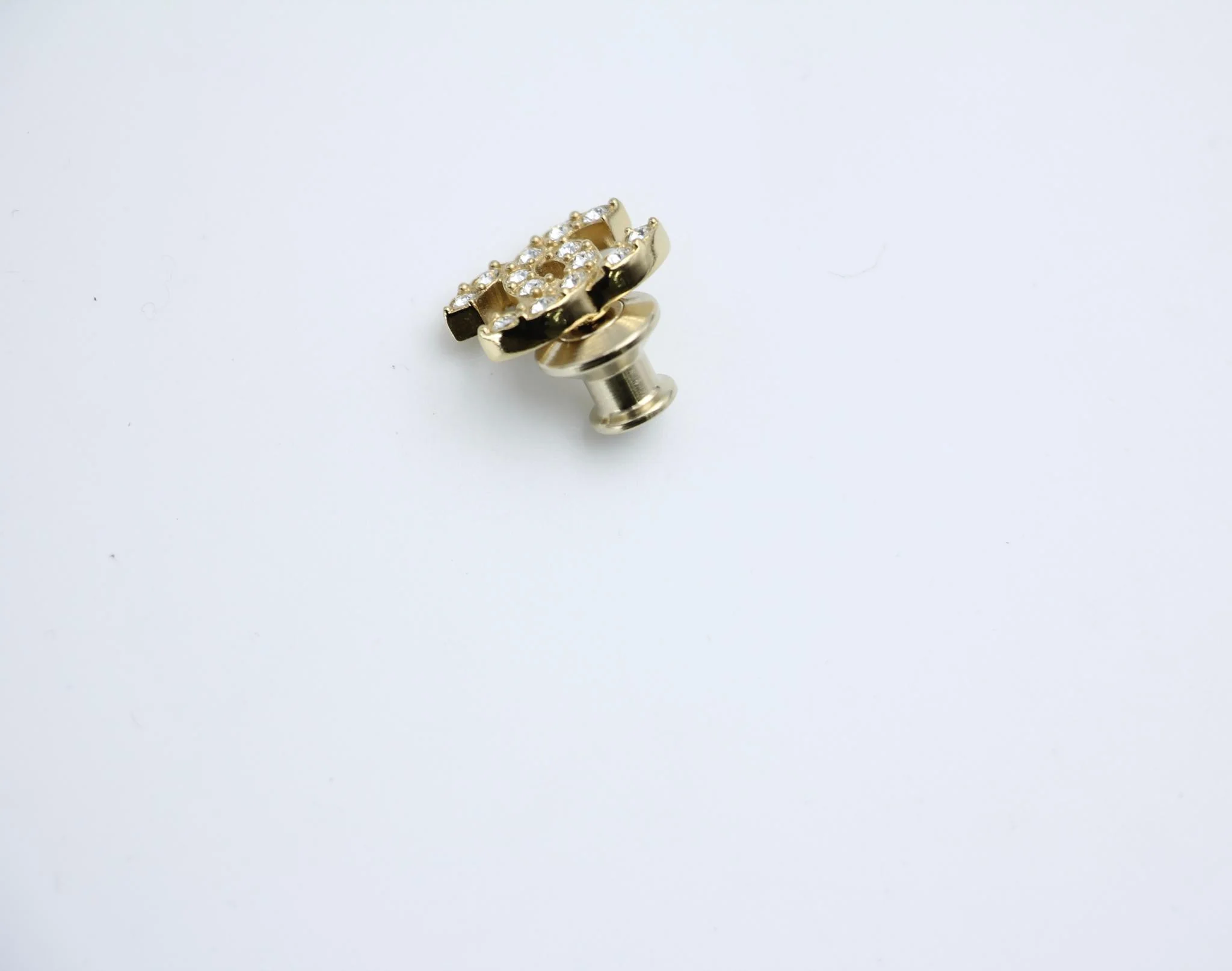 Chanel 22P Rhinestone Cc Brooch - Image 5