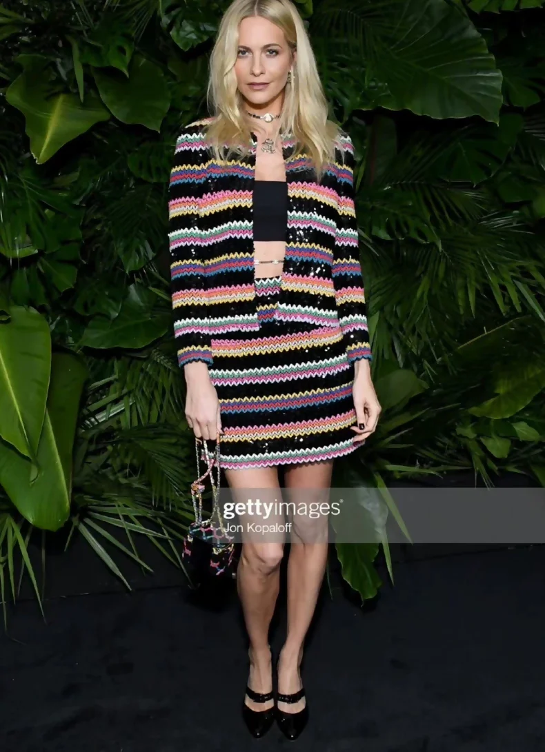 Chanel 22s skirt with multicolored sequins - Image 4