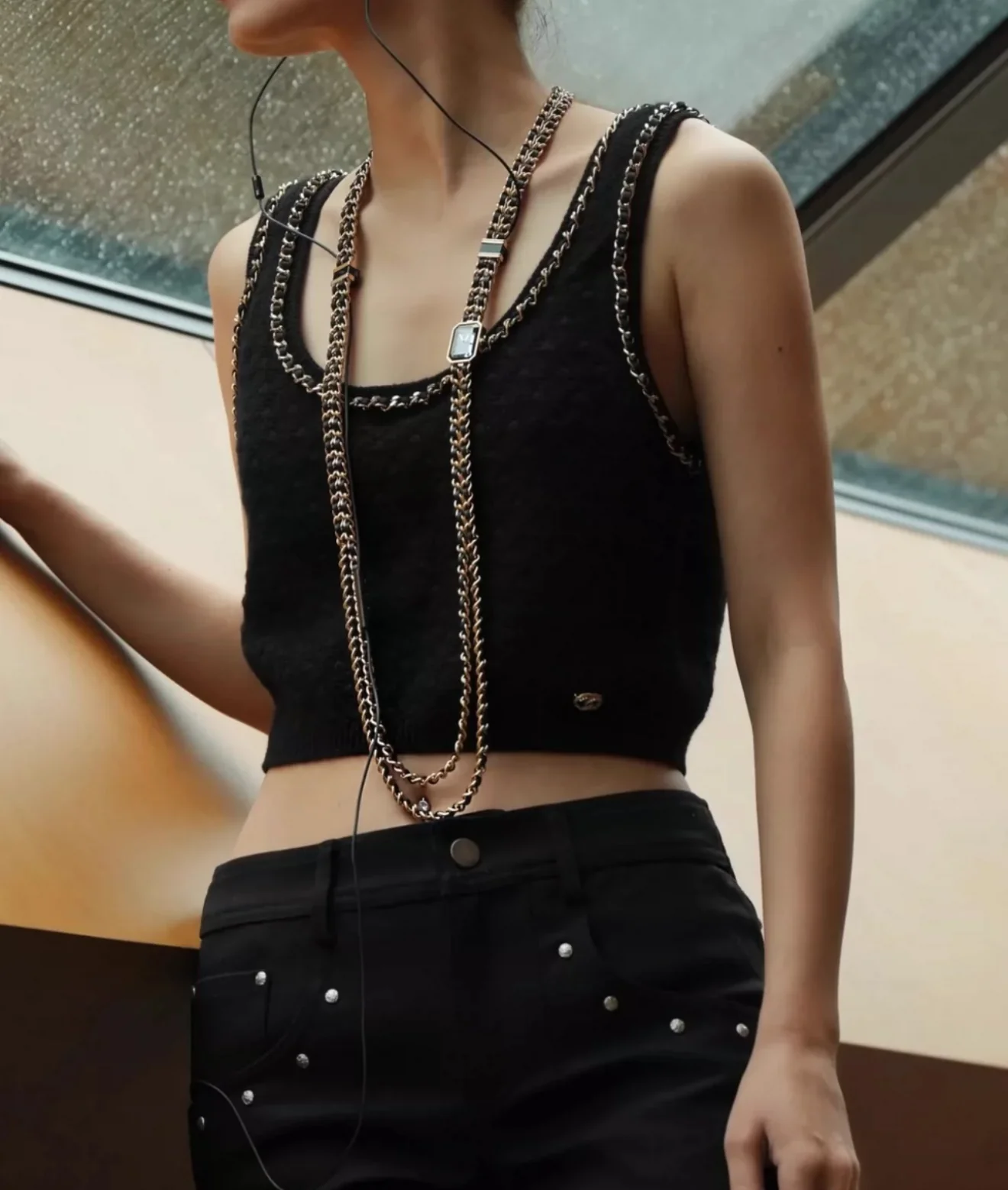 Chanel 23B black top - Image 5
